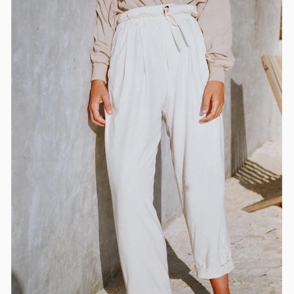 Na Nin Pants - Na Nin Raw Silk Townes Trousers
